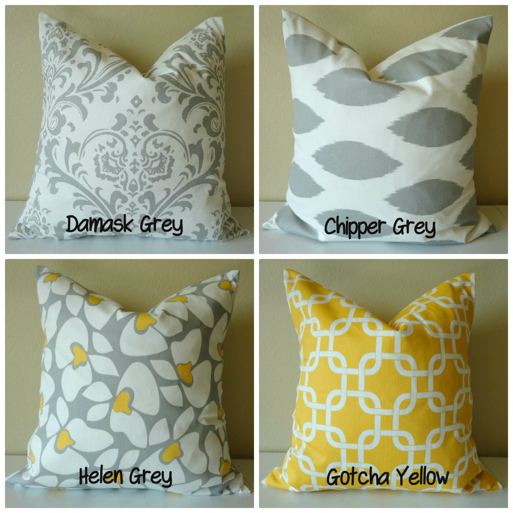 SINGLE 18 x 18 Pillow Cover // Multiple Fabric Options