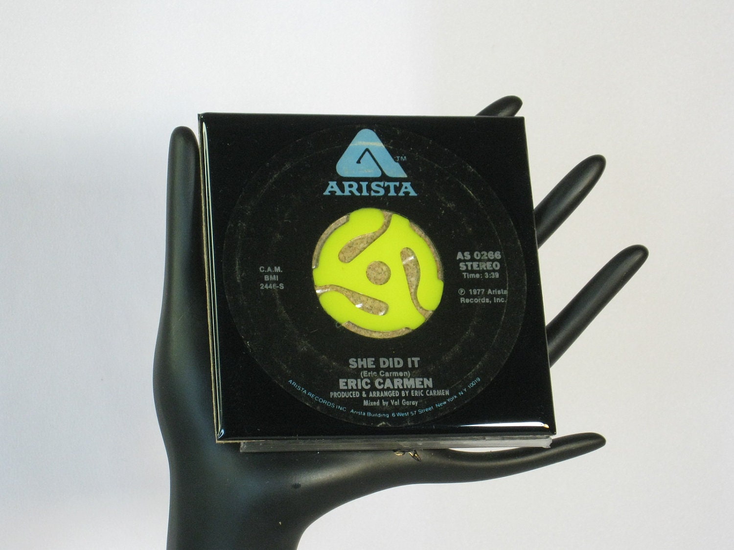 Eric Carmen (She Did It) Collectible  Drink Coaster  5795