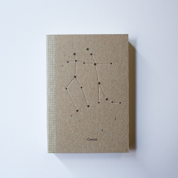 Gemini - Blank Constellation Sketchbook