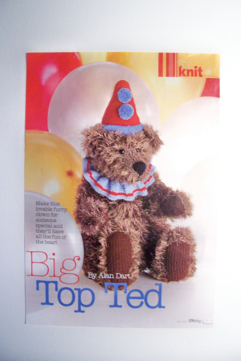 Alan Dart Big Top Ten Knitting Pattern