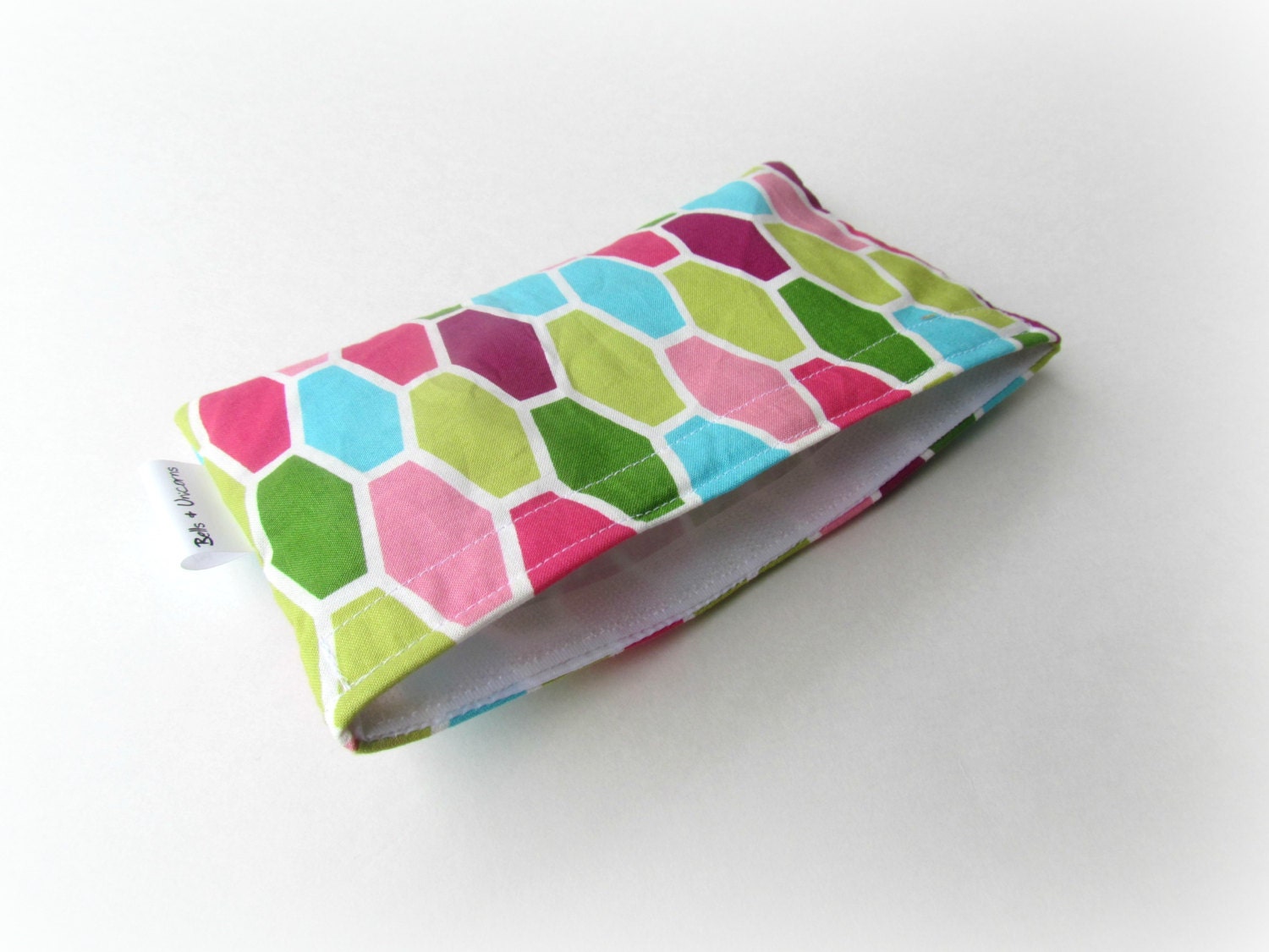 Reusable Sandwich Bag -- Gemstones (SNACK Size)
