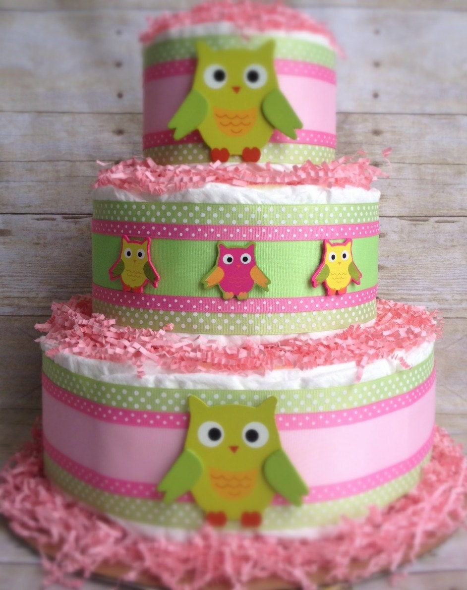 Sweet Dream Owl Cake