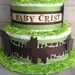 Silhouette Safari Cake