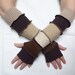 Arm Warmers Made From Upcycled Sweaters Man Teens Eco Friendly Funky Style Winter Fashion Upcycled Clothing