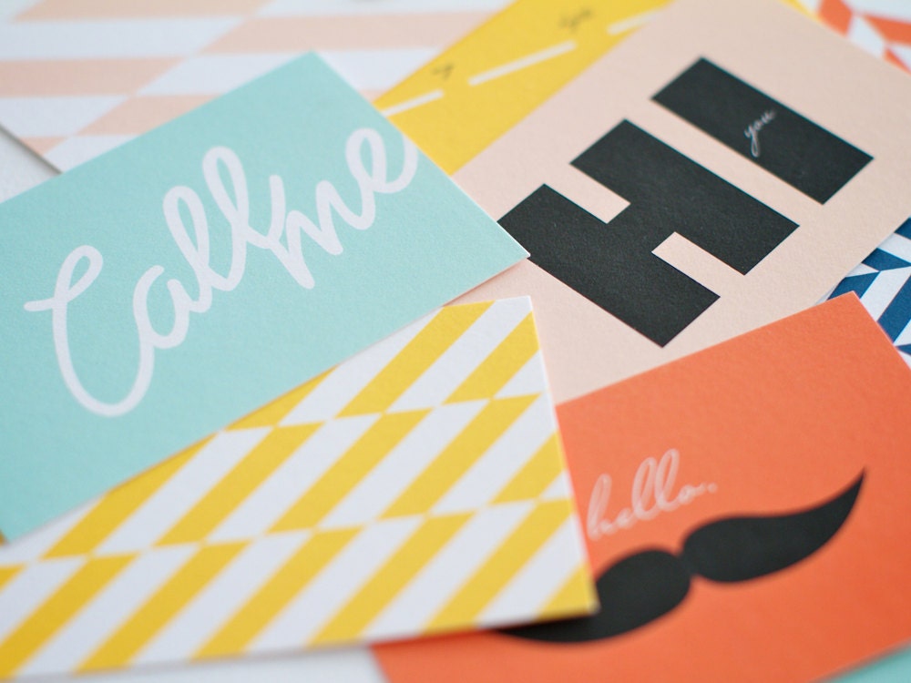Honey & Bloom Calling Cards