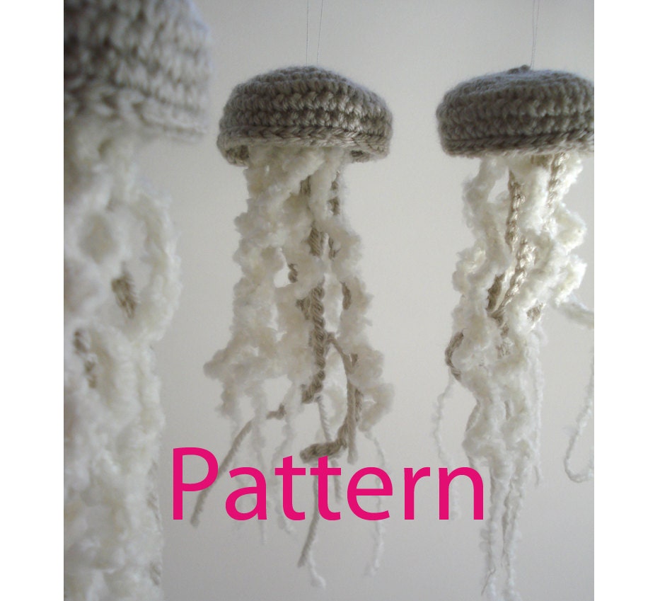 Jellyfish Ornament Amigurumi Crochet Pattern