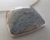 large square pendant - horse creek jasper - lsp.hcj.012
