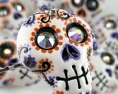 Day of the dead Rings, hair clips, calaveras, bridesmaids sugar skulls rings - made to order