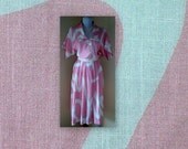 Leslie  fay day dress -  the dance is starting....