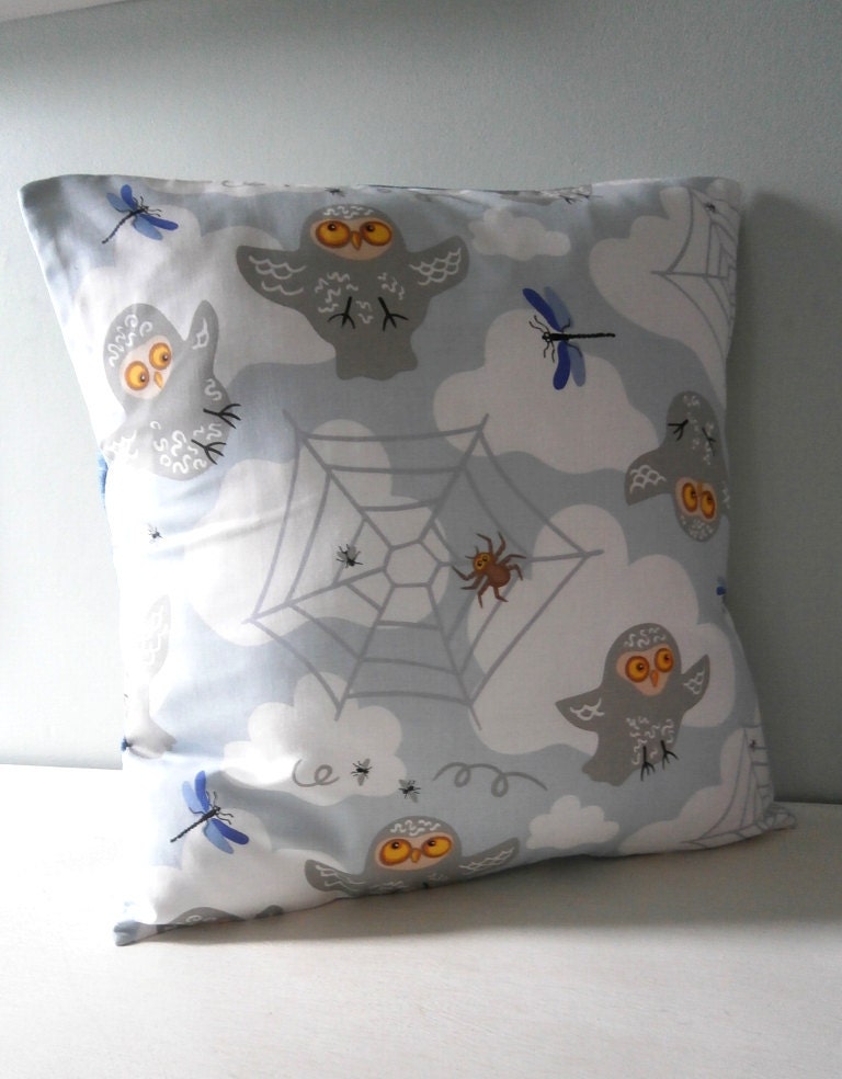 Owl Spider Cloud Pillow / Cushion cover