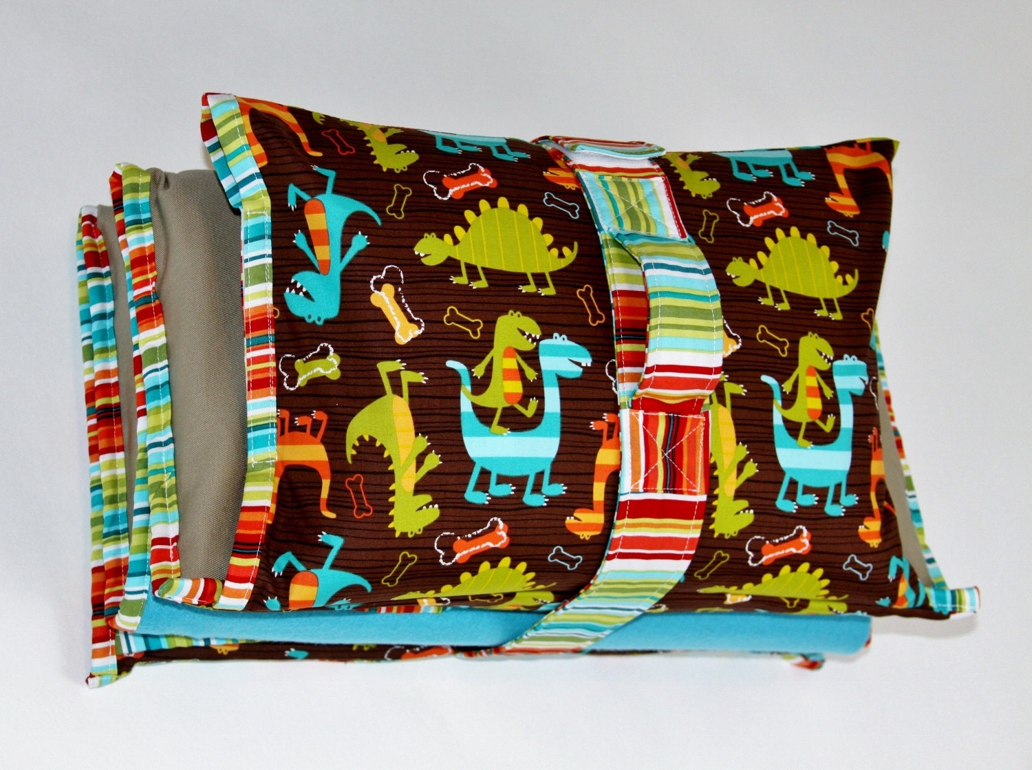 Pick a Print - Nap Mat Cover with Blanket, Pillowcase, Handle and Strap - Kindermat Cover