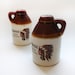 Pair of Vintage Indian Cherokee North Carolina Jug Salt and Pepper Shakers