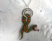 Green Snake Necklace