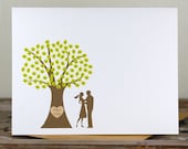 Wedding Thank You Cards - You and  Me Under The Tree