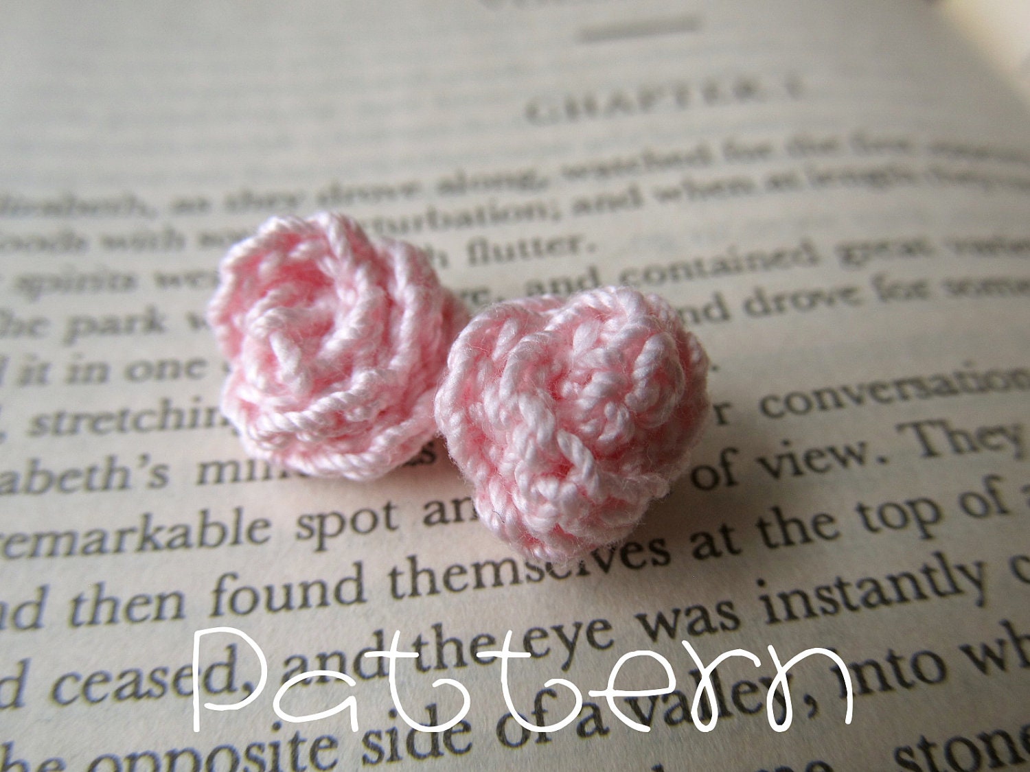 PATTERN- PDF- Tiny Rosettes- Crochet