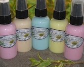 Gift  Collection Natural Blendings Popular BODY CREAM in 5 MINI bottles Made to Order Custom Fragrances