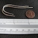 Fine Silver Cable Needle Stitch Holder Set  - Fabulous Knitter gift