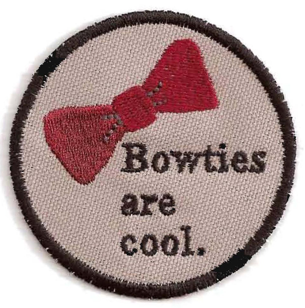 Doctor Who, Bowties are Cool Patch