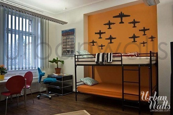 Vinyl Wall Sticker Decal Art - Airplanes