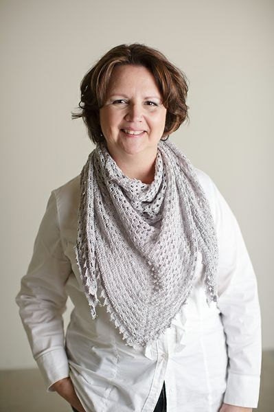 Triangle Shawl or Scarf Pattern- Easy Crochet Pattern for the Advanced Beginner and Beyond