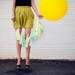 Balloon Tassels (Set of 6): Mint and Yellow