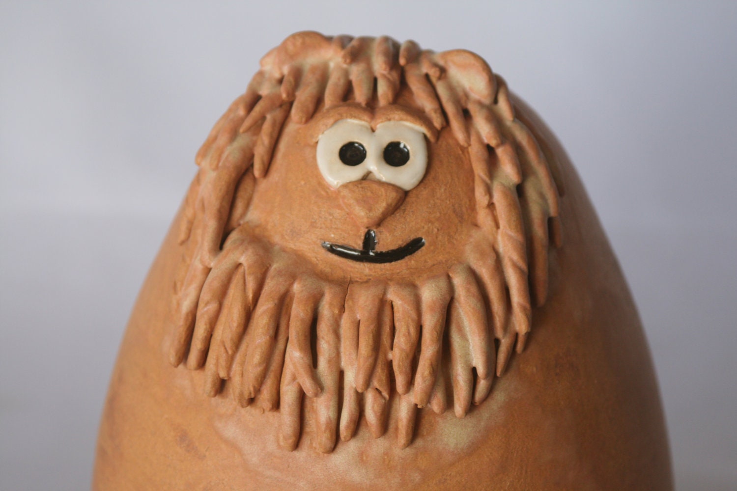 Ceramic Lion Coin Piggy Bank