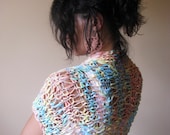 Funny Rainbow Bubble Shrug - Luxury and Elegant Shrug  Bolero Wrap
