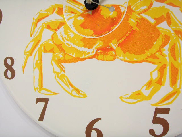 Crab Wall Clock