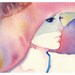 Print of Watercolour Fashion Illustration. Titled - Julie 1
