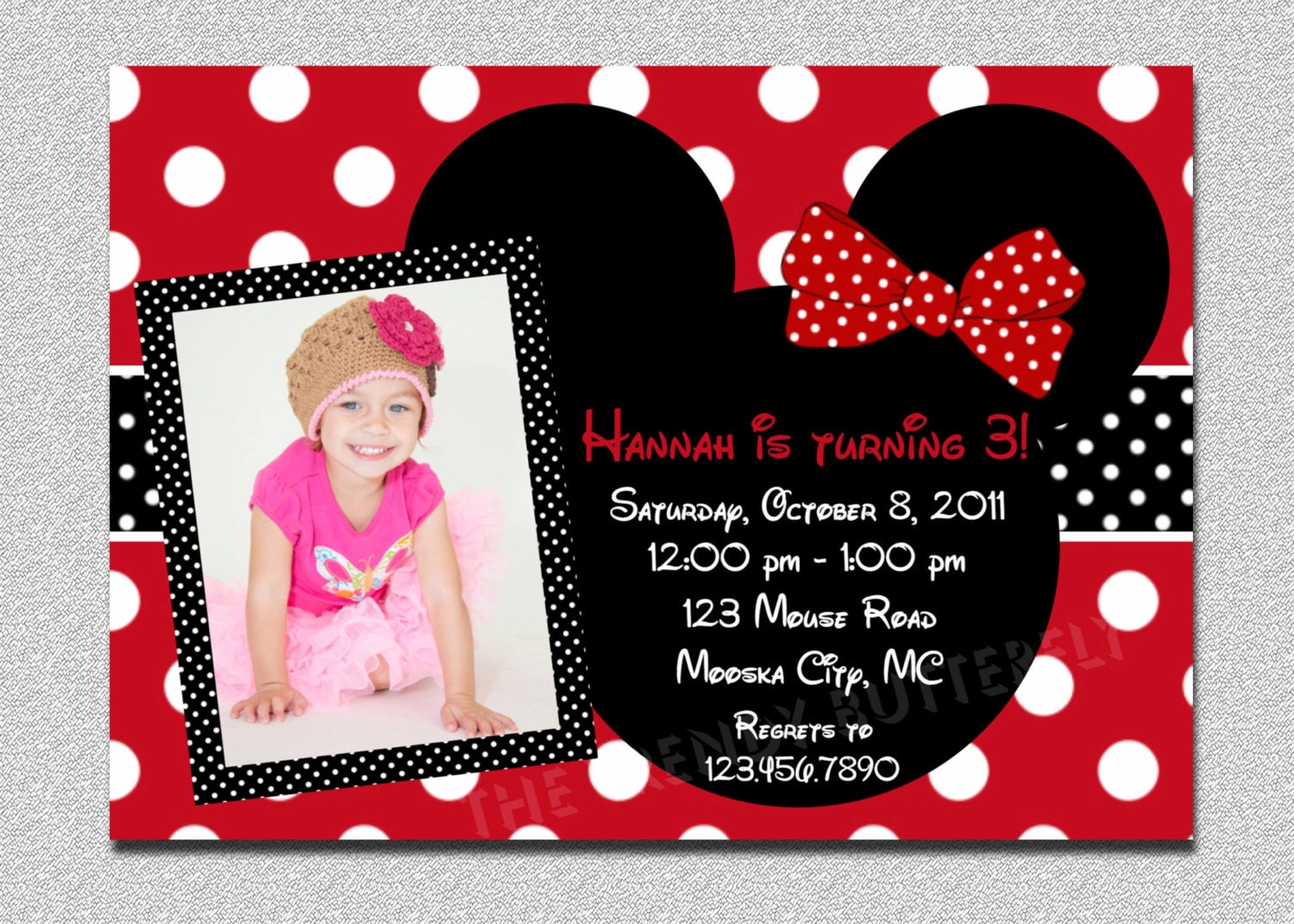 Mouse Inspired Birthday Invitation Mouse Birthday Party Invitation Printable Twins Siblings Il_570xn