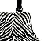 Zebra Stripe Animal Print Fat Bottom Bag - SadiesSnippets