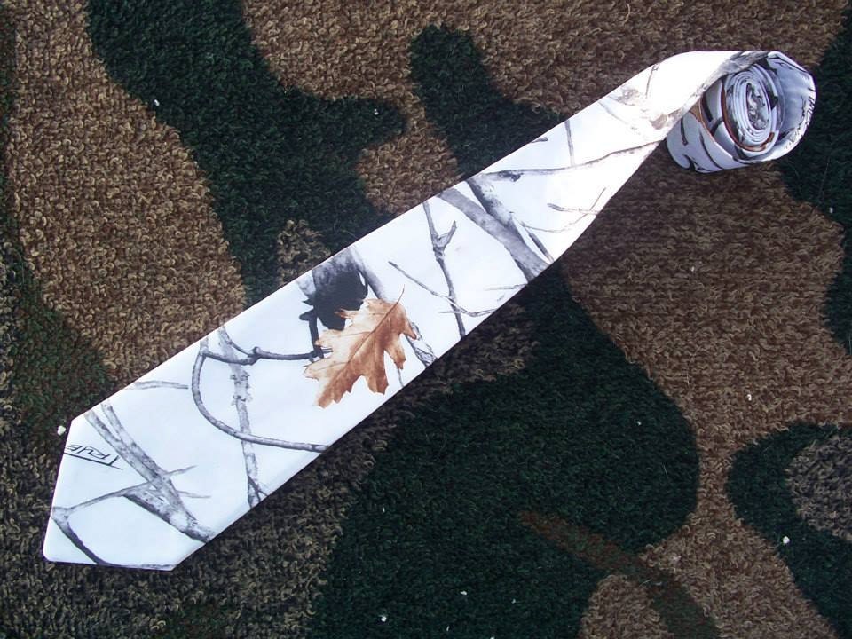 Handmade Camouflage Necktie