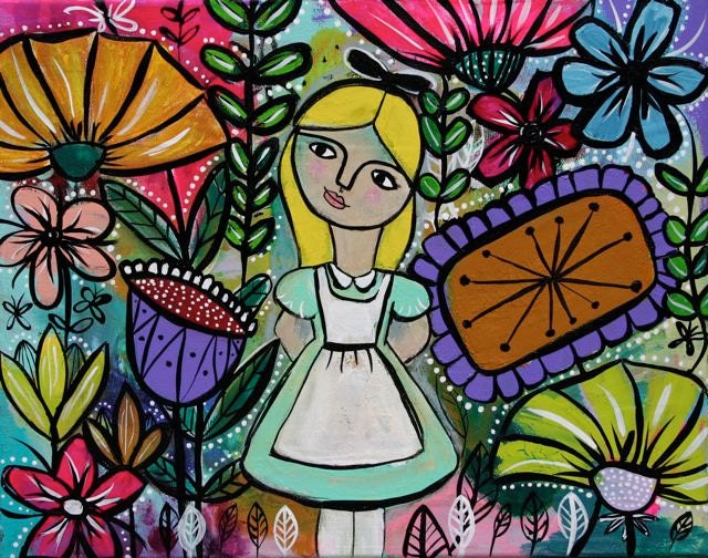 ALICE AND the golden afternoon 8x10 print