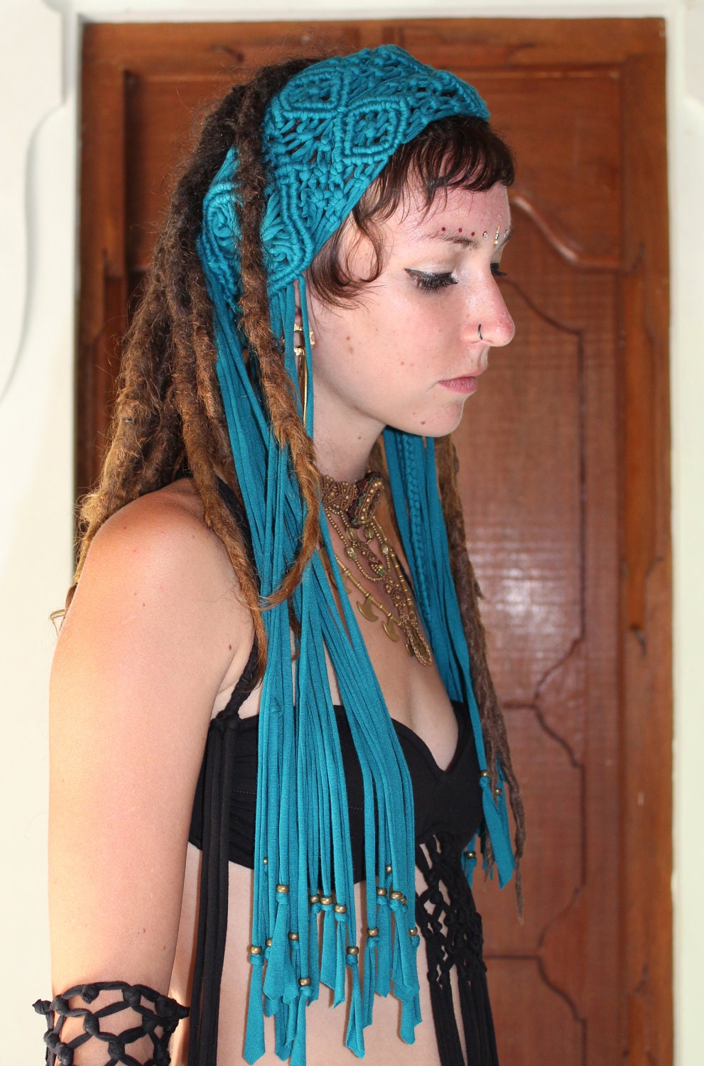 Macrame headband