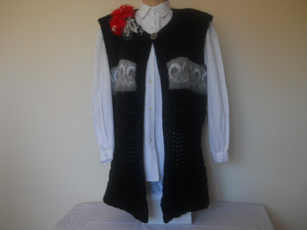 black girl vest