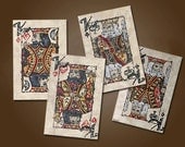 King of Cards Limited Edition Giclees -- Very Large High Quality 24 x 36 -- by Britt Hallowell