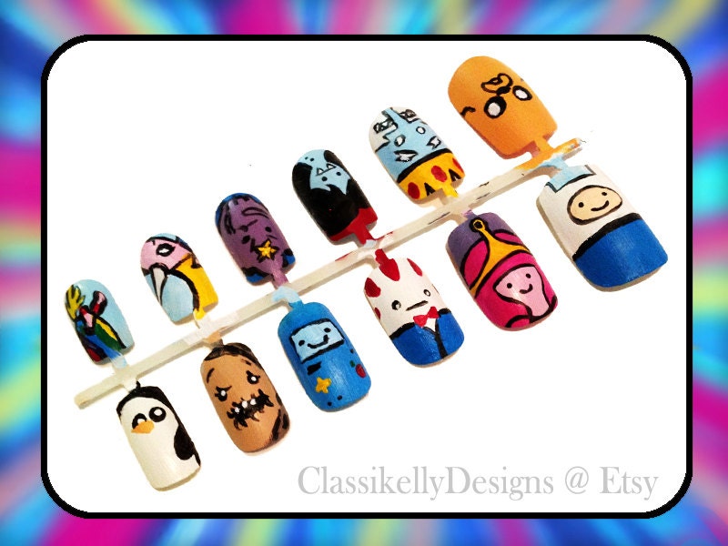 Adventure Time Nail Set