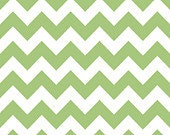 1/2 yard Riley BLake Chevron Medium Green