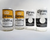 Corona Light Extra Beer Bottle Tumblers Drinking Glasses