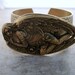 Oxidized Brass Heavenly Angel Cuff Bracelet