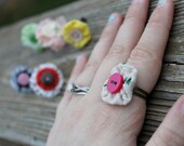 Posie Rings, Choose Your Style, Assortment, Lace, Pearl, Buttons