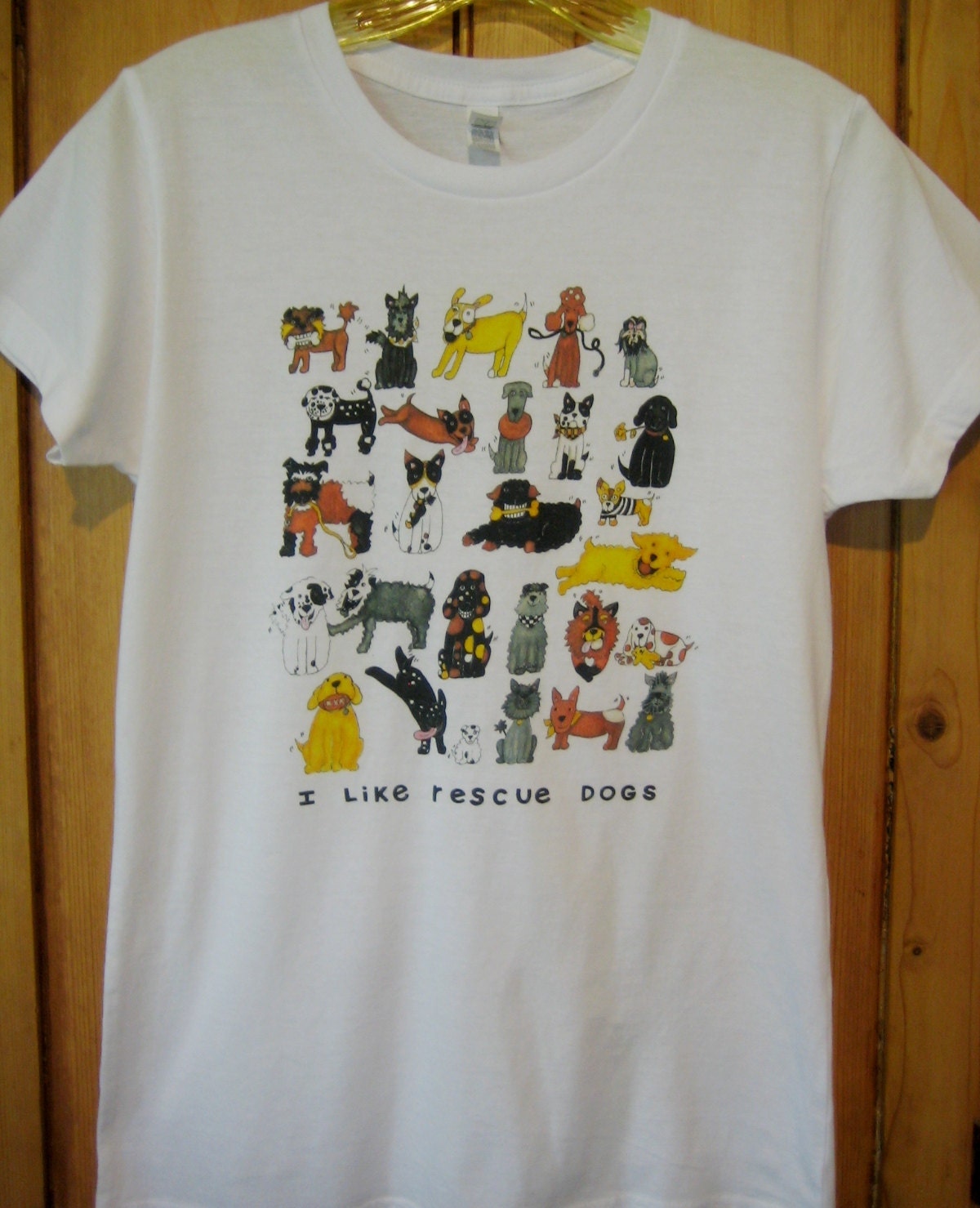 I Like Rescue Dogs Women's Tee