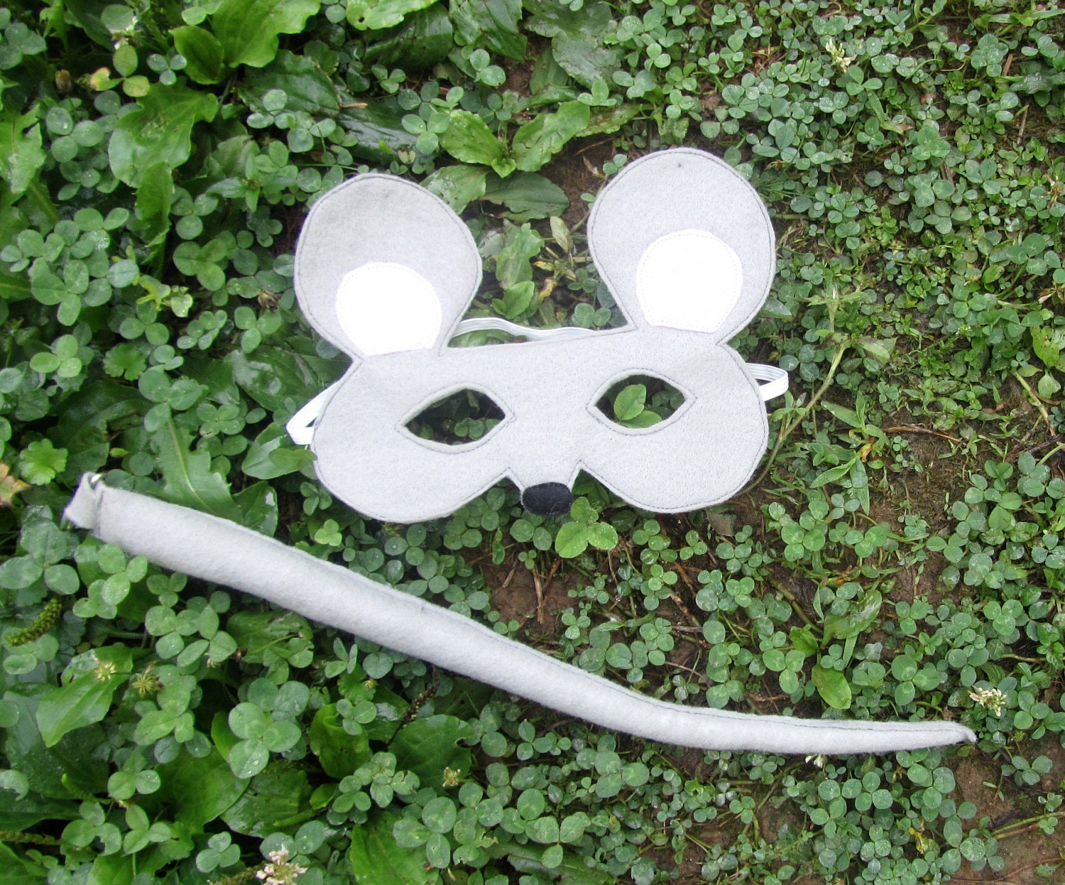 Mouse or Rat Mask and Tail Set