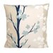 Designer Pillow Cover - 18x18 Cushion Cover - Nordic Blossom Blue