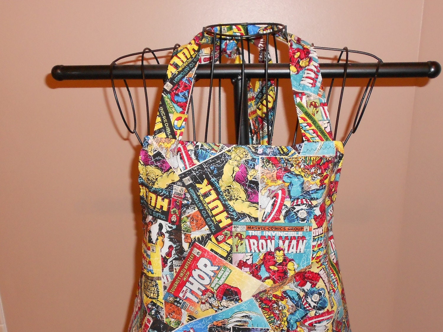 Marvel Comic Book Covers  Unisex Apron