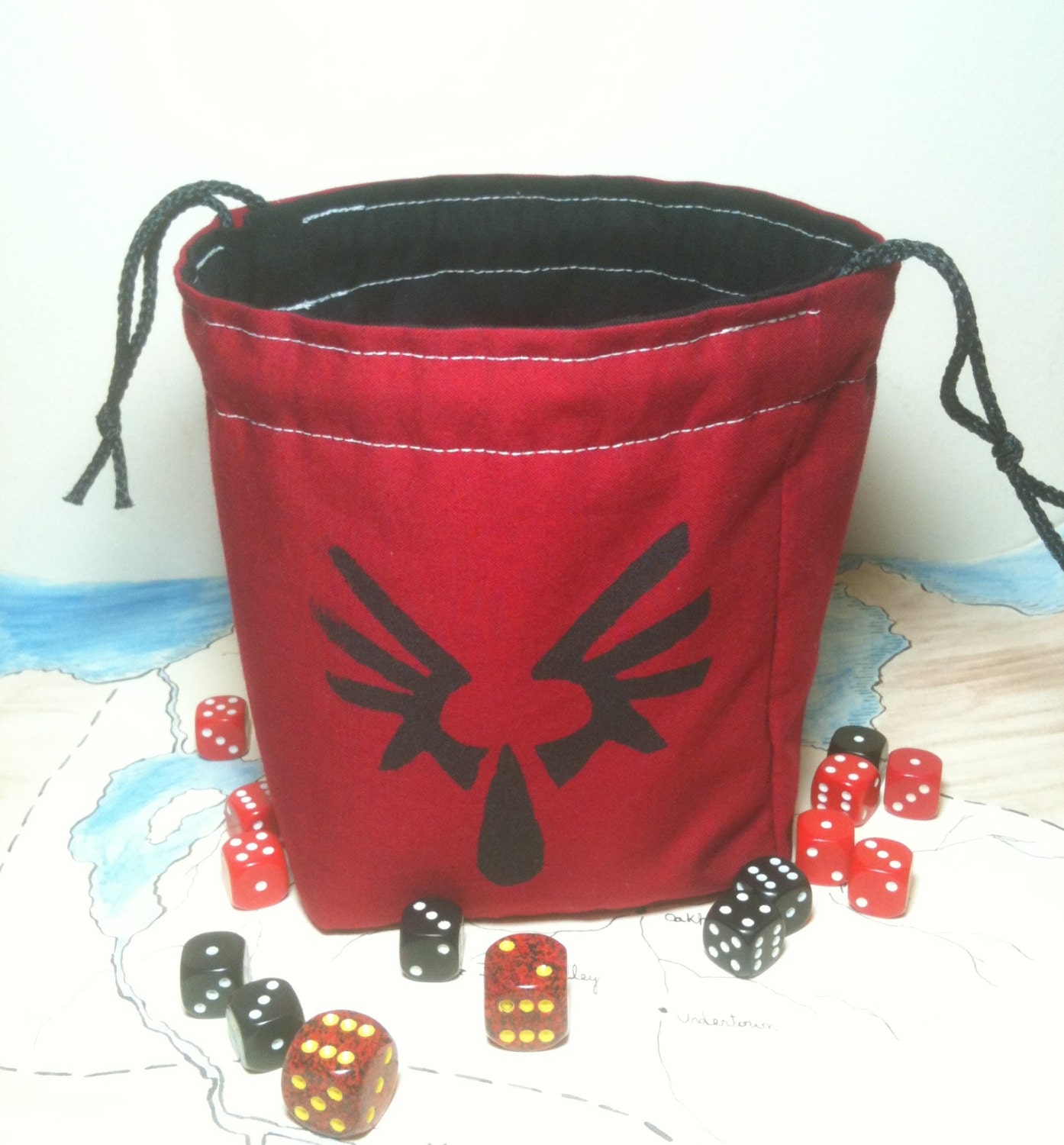 Angels Sanguine Dice Bag