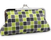 Cosmopolitan Lime Twist Squares - Large Clutch