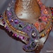 CARNIVAL Bead Embroidery Necklace: MADE to ORDER
