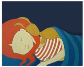 Bedtime 8 x 10 inch print