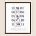 Important Dates, From Birth, to Dating, to Marriage, Your Love Story - or Your Family's Story Dates - 8x10 Fully Customizable Print